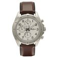 Titan Quartz Multifunction Silver Dial Silicone and Leather Strap watch for Men - image number 1