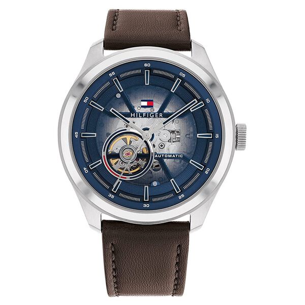 Tommy Hilfiger Blue Dial Automatic Watch for Men - image number 0