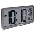 Titan Premium Digital Clock - Digital LCD Panel Battery Operated No Wires Modern Minimalist Design Decorative Wall Decor - image number 3
