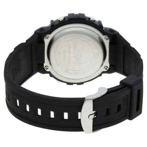 SF Digital Dial Black Plastic Strap Watch for Men - image number 3