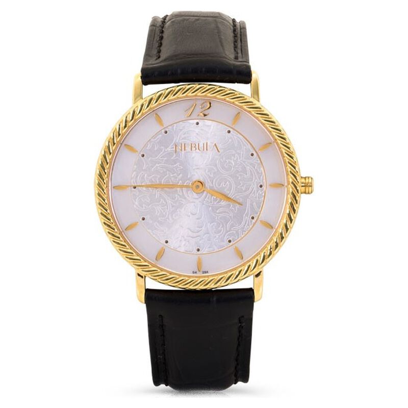 Titan Nebula Analog 18 Karat Solid Gold Watch for Men - image number 1