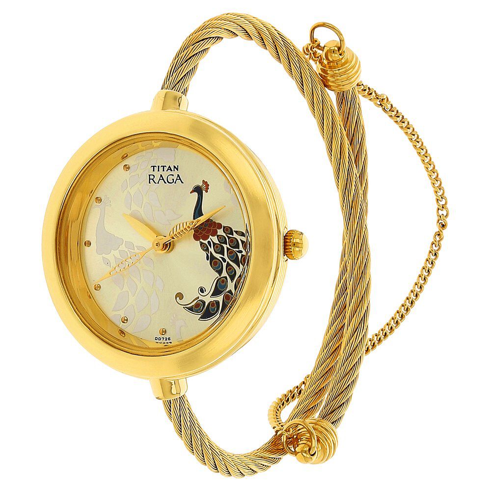 Titan peacock watch shop