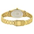 Titan Quartz Analog Champagne Dial Stainless Steel Strap Watch for Women - image number 3