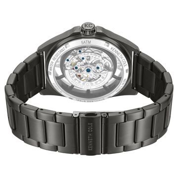 Kenneth Cole Automatic With Self Winding Automatic With Self Winding Green Dial Stainless Steel Strap Watch For Men
