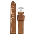 20 mm Brown Genuine Leather Straps for Men - image number 0
