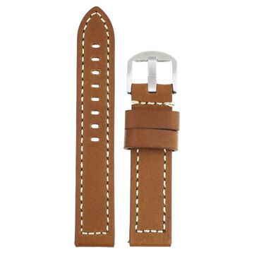 20 mm Brown Genuine Leather Straps for Men