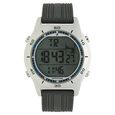 Fastrack Digital Grey Dial Silicone Strap Watch for Guys