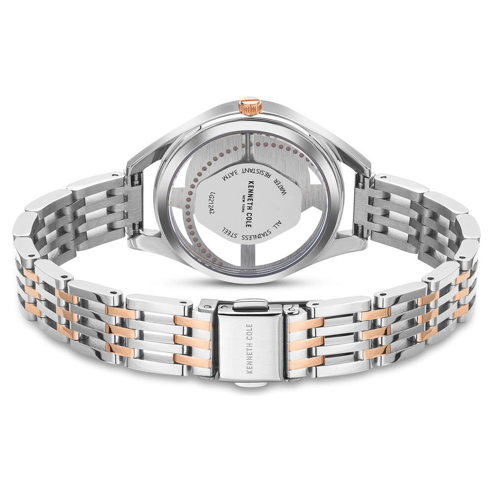 Buy Online Kenneth Cole Quartz Analog White Dial Stainless Steel Strap Watch for Women nekcwlg2124204ld Titan