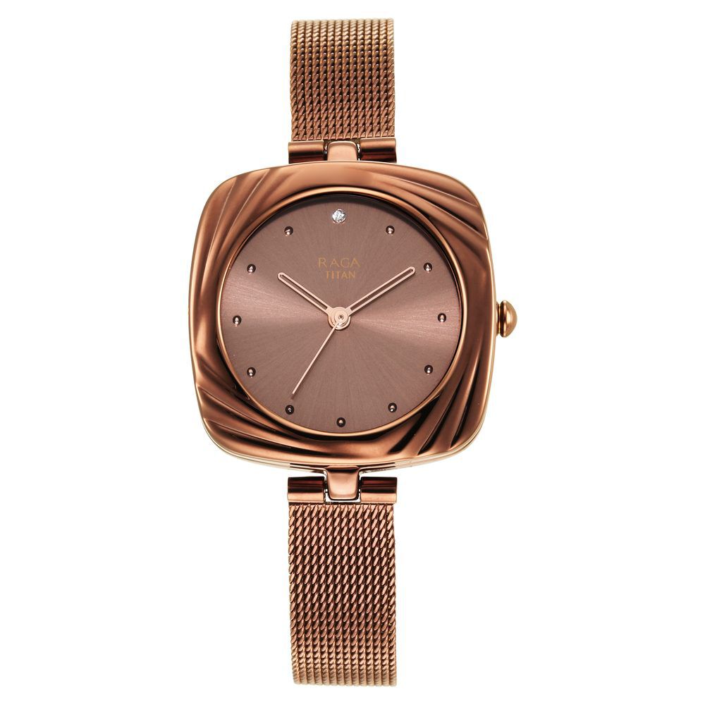 Titan raga copper watch store