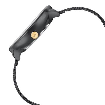 Fastrack Stunners Quartz Multifunction Black Dial Stainless Steel Strap Watch for Girls