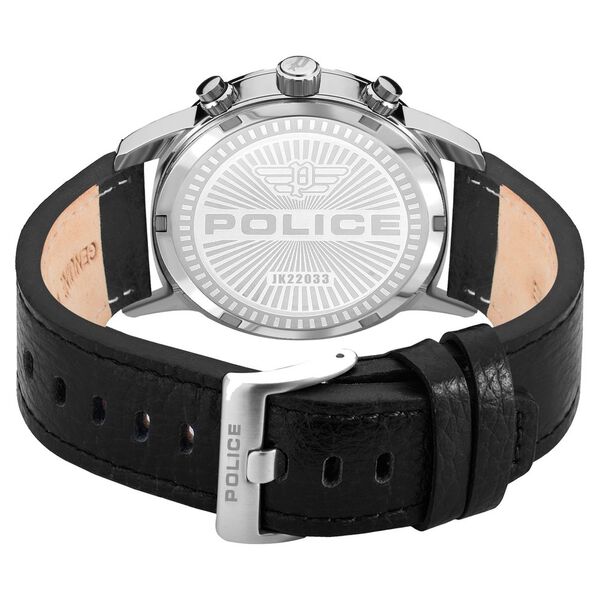 Police Black Dial Black Strap Multifunction Watch for Men - image number 2