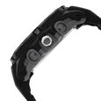 SF Quartz Analog Black Dial Plastic Strap Watch for Men - image number 2