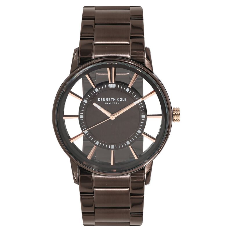 Kenneth Cole Quartz Analog Black Dial Watch for Men