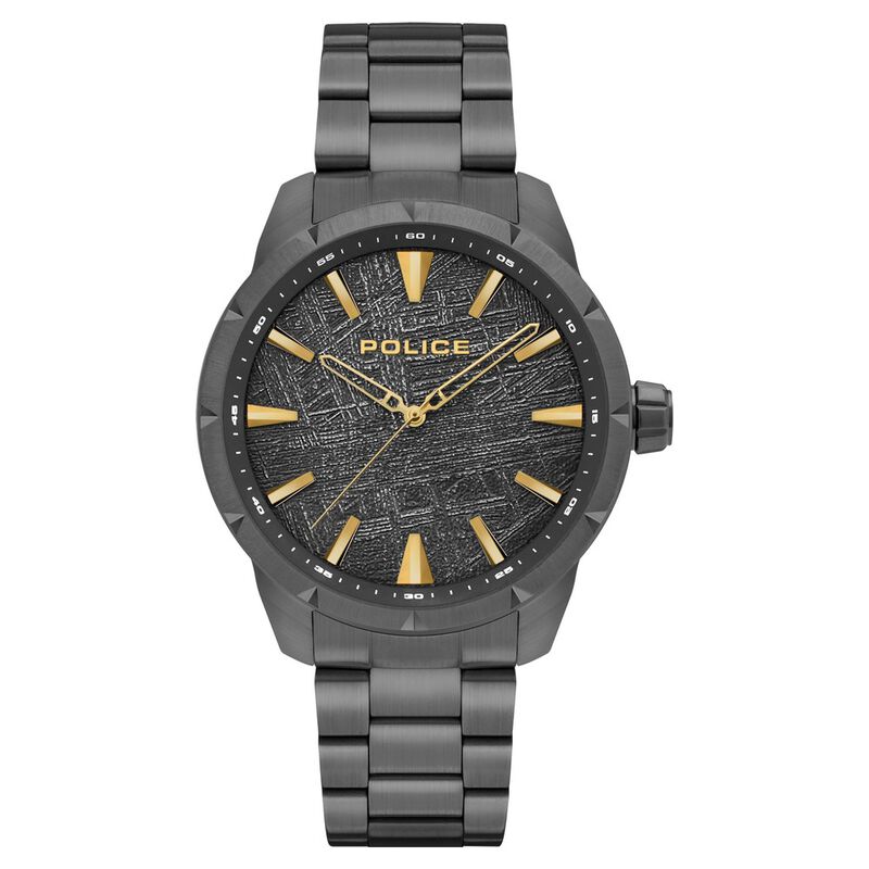 Police Grey Dial Grey Strap Analog Watch for Men