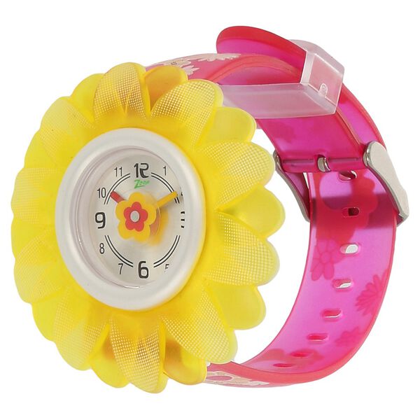 Zoop Analog Watch with Silver Dial & Multicoloured Strap for Girls Kids, from House of Titan - image number 1