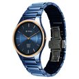 Titan Edge Bicolour Quartz Analog Blue Dial Blue Ceramic Strap Watch For Men - image number 2