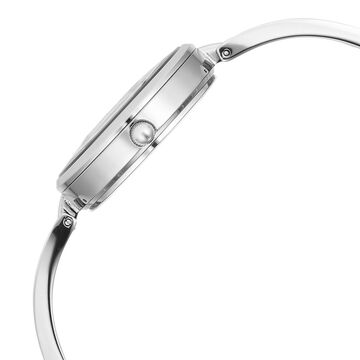 Titan Raga Showstopper Quartz Analog Silver Dial Metal Strap Watch for Women