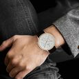 Titan Quartz Multifunction White Dial Leather Strap Watch for Men - image number 5