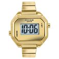 Poze By Sonata Digital Ring Watch With Golden Dial For Women - image number 1