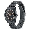 Poze Poze Quartz Analog Black Dial Black Metal Strap Watch For Men - image number 4