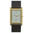 Titan Quartz Analog Champagne Dial Leather Strap Watch for Men