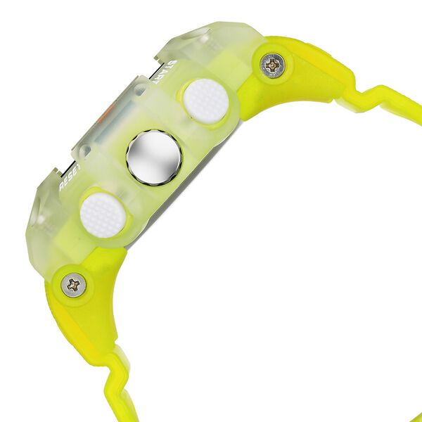 Fastrack StreetStyle Quartz Analog Digital Black Dial Translucent Green Polyether Strap Watch For Guys - image number 4