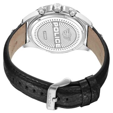 Police Black Dial Quartz Multifunction Watch for Men