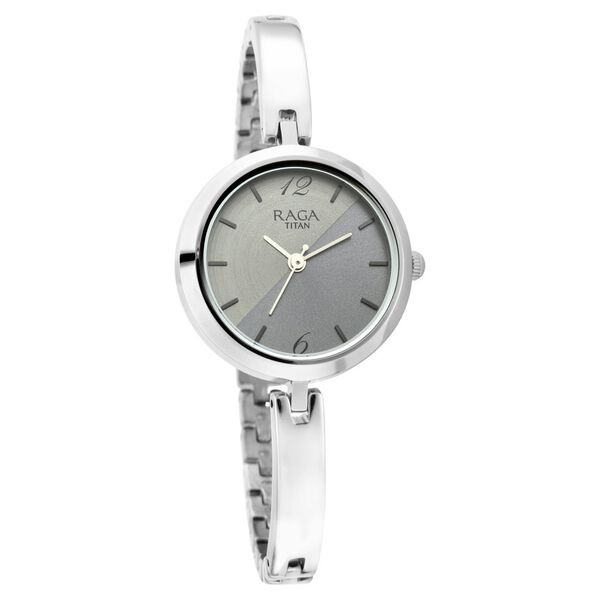 Titan Raga Viva Silver Dial Women Watch With Metal Strap - image number 0