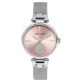 Anne Klein Quartz Analog Pink Dial Metal Strap Watch For Women - image number 0