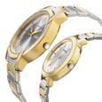 Sonata Quartz Analog Silver Dial Metal Strap Watch for Couple - image number 2