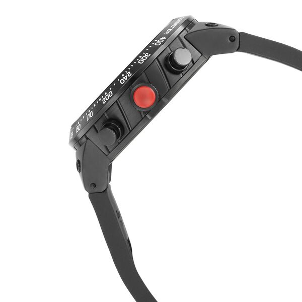 Titan Octane Black Dial Chronograph PU Strap watch for Men - image number 3