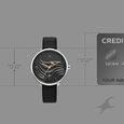 Fastrack Oceanyx Quartz Analog with Date Black Dial Black Strap Watch For Girls - image number 3