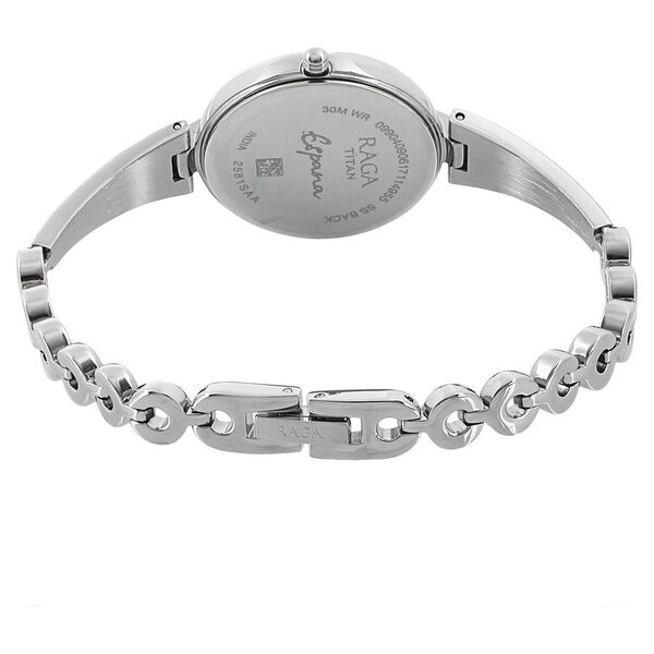 Titan Raga Espana Silver Dial Women Watch With Metal Strap - image number 3