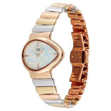 Titan Raga Opalesque Quartz Analog Multicoloured Dial Multicoloured Metal Strap Watch For Women