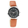 Titan Quartz Analog White Dial Leather Strap Watch for Women