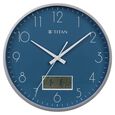 Titan Contemporary Ana-Digi Wall Clock with Thermometer - image number 0