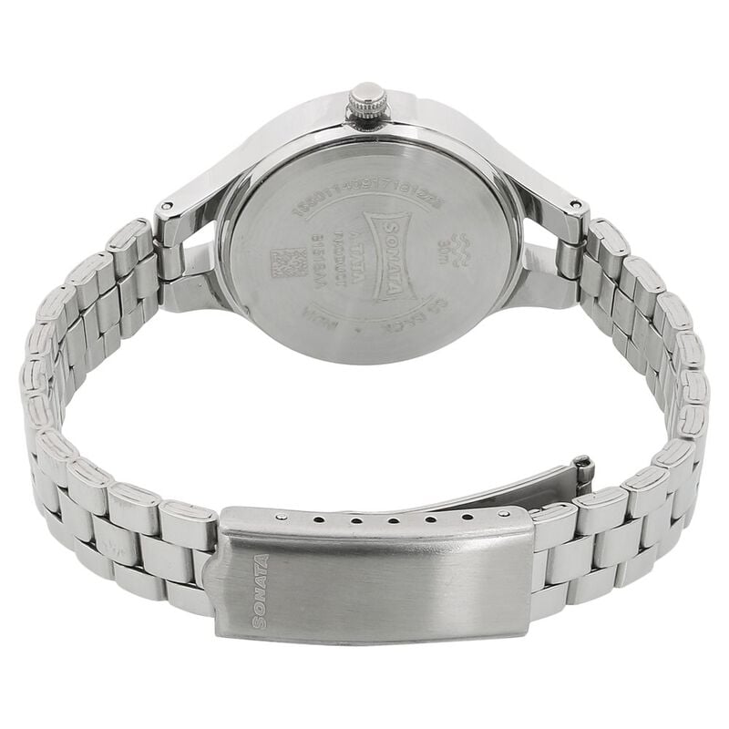 Sonata Mission Mangal Silver Dial Women Watch With Stainless Steel Strap - image number 3