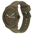 Tommy Hilfiger Quartz Analog Green Silicone Strap for Men - image number 1