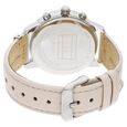 Tommy Hilfiger Quartz Multifunction White Dial Leather Strap Watch for Women - image number 4