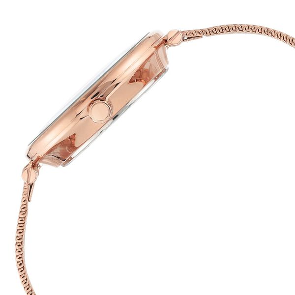 Anne Klein Quartz Analog Mother Of Pearl Dial Metal Strap Watch for Women - image number 1