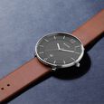 Titan Minimals Black Dial Analog Date Leather Strap Watch for Men - image number 0