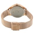 Titan Quartz Analog Rose Gold Dial Stainless Steel Strap Watch for Women - image number 3