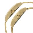 Titan Quartz Analog with Day and Date Silver Dial Stainless Steel Strap Watch for Couple - image number 2