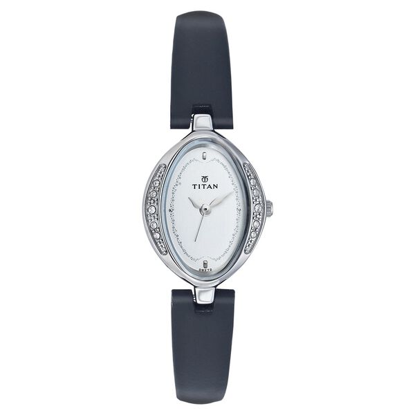 Titan Quartz Analog Silver Dial Watch for Women - image number 0