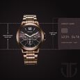 Titan Neo Splash Quartz Multifunction Brown Dial Stainless Steel Strap Watch for Men - image number 2