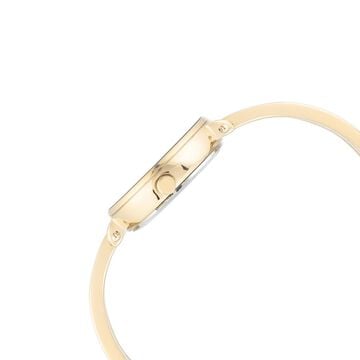Anne Klein Quartz Analog Blue Dial Two Toned Metal Strap Watch For Women