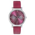 Fastrack Sunburn Quartz Analog Pink Dial Leather Strap Watch for Girls - image number 1