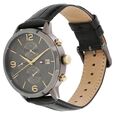Tommy Hilfiger Quartz Analog Grey Dial Leather Strap Watch for Men - image number 1