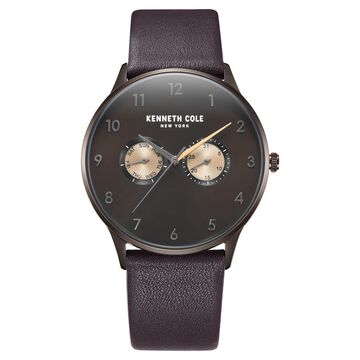 Kenneth Cole Multifunction Brown Dial Watch for Men