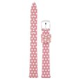12 mm Pink Genuine Leather Strap for Women - image number 0